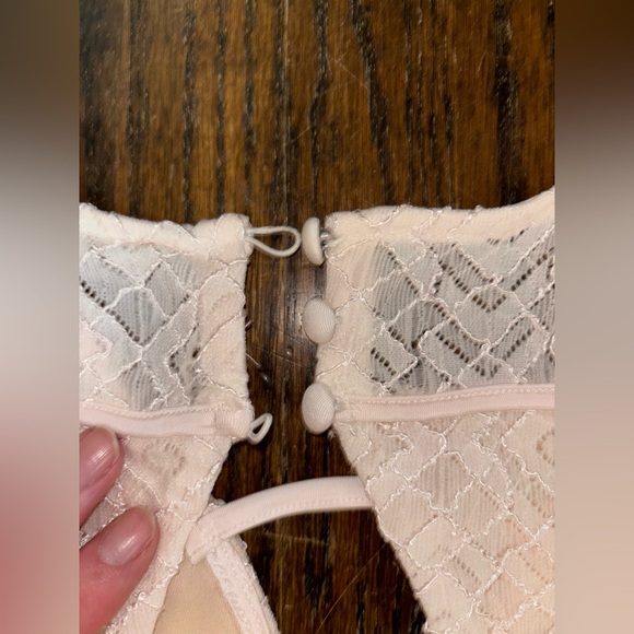 Long maxi bodycon beige cream dress Guess formal - Picture 10 of 10